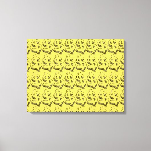 Golddolar Leinwanddruck (Vorderseite)