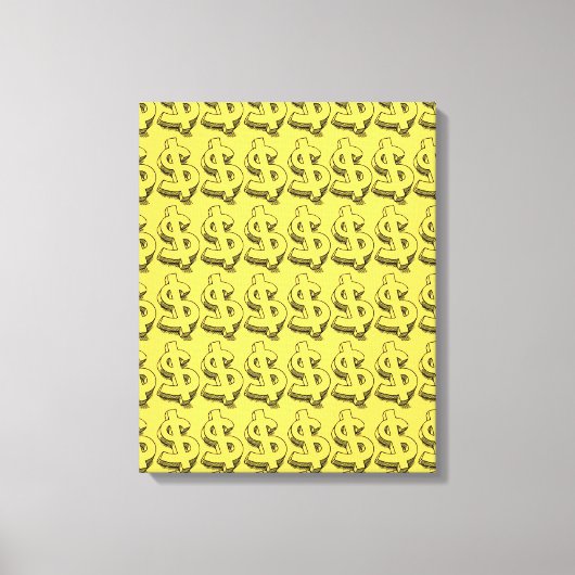 Golddolar Leinwanddruck (Vorderseite)