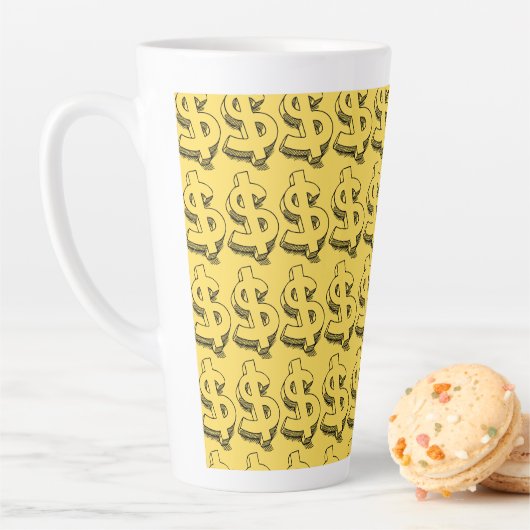 Golddolar Milchtasse (Beispiel)
