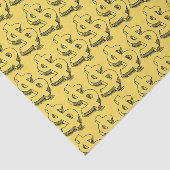 Golddolar Seidenpapier (Ausschnitt)