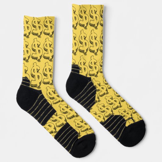 Golddolar Socken (Rechts)