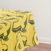 Golddolar Tischdecke (Beispiel)