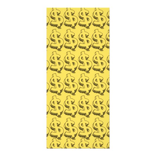 Golddolar Werbekarte (Hinten)