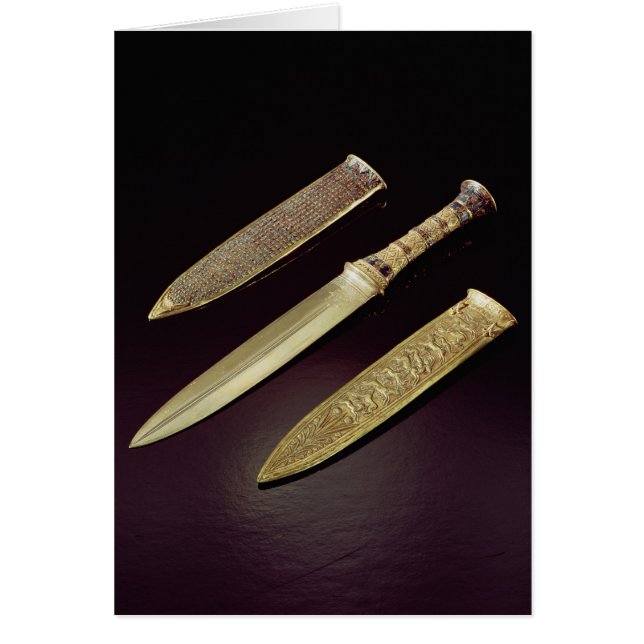 Golddolch und -hülle (Vorne)