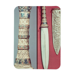 Golddolch und Hülle, Tutankhamun Schatz, c.13 Magnet