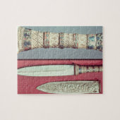 Golddolch und Hülle, Tutankhamun Schatz, c.13 Puzzle (Horizontal)