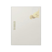 Golddoodle-Doodle Notizblock (Rotiert)