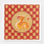 Golddrache 2024 serviette (Vorderseite)