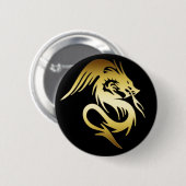 GOLDdrache Button (Vorne & Hinten)