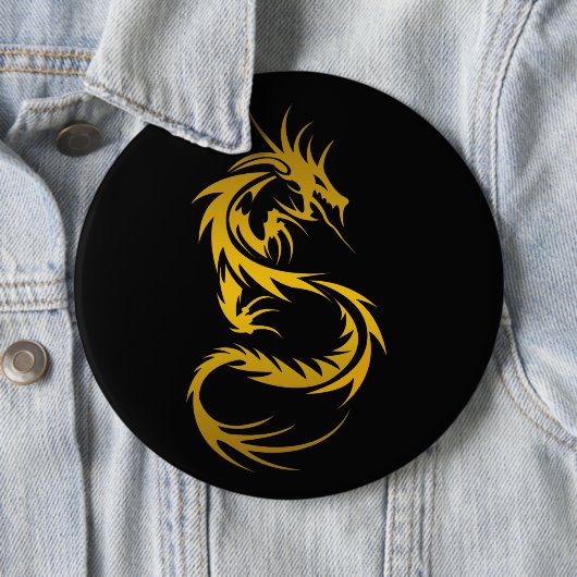 Golddrache Button (Beispiel)