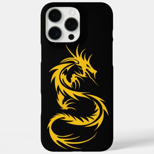 Golddrache Case-Mate iPhone Hülle (Rückseite)