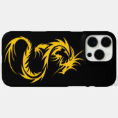 Golddrache Case-Mate iPhone Hülle (Rückseite (Horizontal))