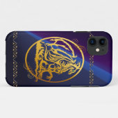 Golddrache eingekreistes iPhone 5 Hüllen (Rückseite (Horizontal))