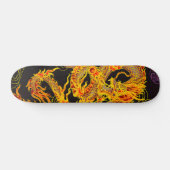 Golddrache-Kaiser-Element-kundenspezifisches Skateboard (Horizontal)