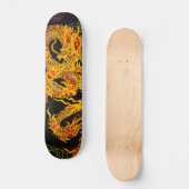 Golddrache-Kaiser-Element-kundenspezifisches Skateboard (Vorderseite)