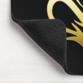 GOLDdrache Mousepad (Ecke)