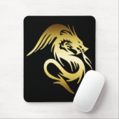 GOLDdrache Mousepad (Mit Mouse)