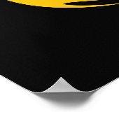 Golddrache Poster (Ecke)