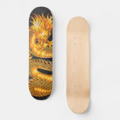 Golddrache-Skateboard-Plattform Skateboard (Vorderseite)