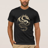 Golddrache T-Shirt (Vorderseite)