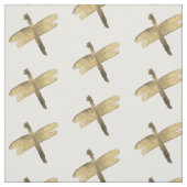 Golddrachenfliegen Stoff (Muster)