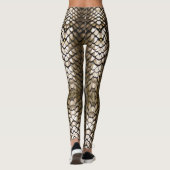 Golddrachenschuhe Leggings (Rückseite)