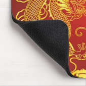 Golddragon Phoenix Chinesische Gastgeschenk Hochze Mousepad (Ecke)