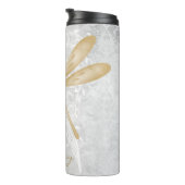 Golddragonfly-Personalisierter Wärmer Thermosbecher (Nach rechts gedreht)