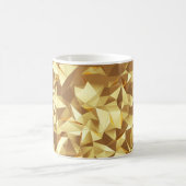 Golddreieck: Abstrakte Hintergrundtextur. Kaffeetasse (Mittel)