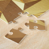 Golddreieck: Abstrakte Hintergrundtextur. Puzzle (Seite)