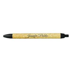 Golddruck-Glitzer-Vorlage Kalligrafie Kugelschreiber