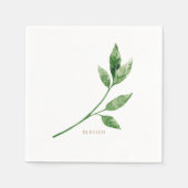 Golddruckcocktail Serviette (Vorderseite)