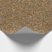 Golddruckpapier für Glitzer Geschenkpapier (Ecke)