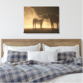 GoldDust Wild Wings Leinwanddruck (Insitu (Schlafzimmer))