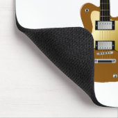 GoldE-Gitarren-Zischenspindelkasten Mousepad (Ecke)