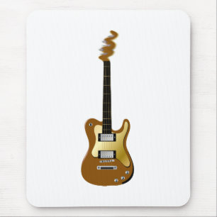 GoldE-Gitarren-Zischenspindelkasten Mousepad