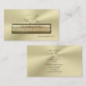 Goldeffekt LuxusTV-Sprecher, Ratsmitglied Visitenkarte (Vorne/Hinten)