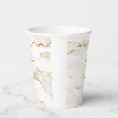 Goldeffektkarton mit personalisiertem Namen Pappbecher (Rechts)