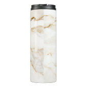 Goldeffektkarton mit personalisiertem Namen Thermosbecher (Rückseite)