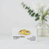 GoldEheringe Visitenkarte (Stehend Vorderseite)