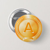 Goldehrenmedaille Button (Vorne & Hinten)