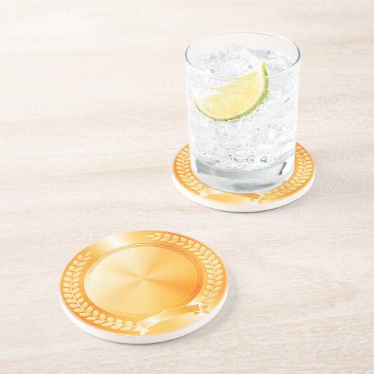 Goldehrenmedaille Untersetzer (Seite)