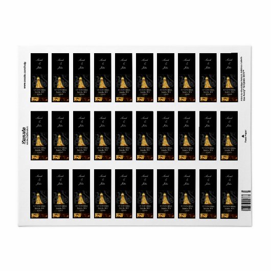 Goldeiffelturm Französische Hochzeit (Vorne)