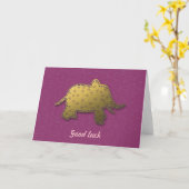 Goldelefant Karte (Gelbe Blume)