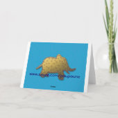 Goldelefant Karte (Rückseite)