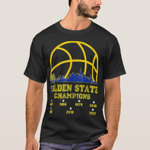 Golden 2022 Basketball für Männer Frauen Krieger T-Shirt