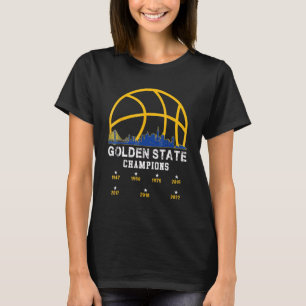Golden 2022 Basketball für Männer Frauen Krieger T-Shirt
