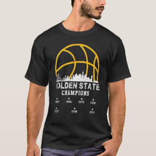 Golden 2022 Basketball Für Männer Frauen Krieger T-Shirt