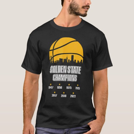 Golden 2022 Basketball für Men Women Warriors Tren T-Shirt (Vorderseite)