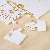 Golden 3-D Blick auf den Heiligen Geist Puzzle (Seite)